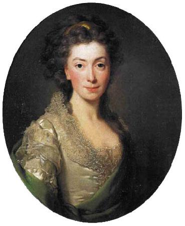 Alexander Roslin Princess Izabela Czartoryska, nee Fleming, Sweden oil painting art